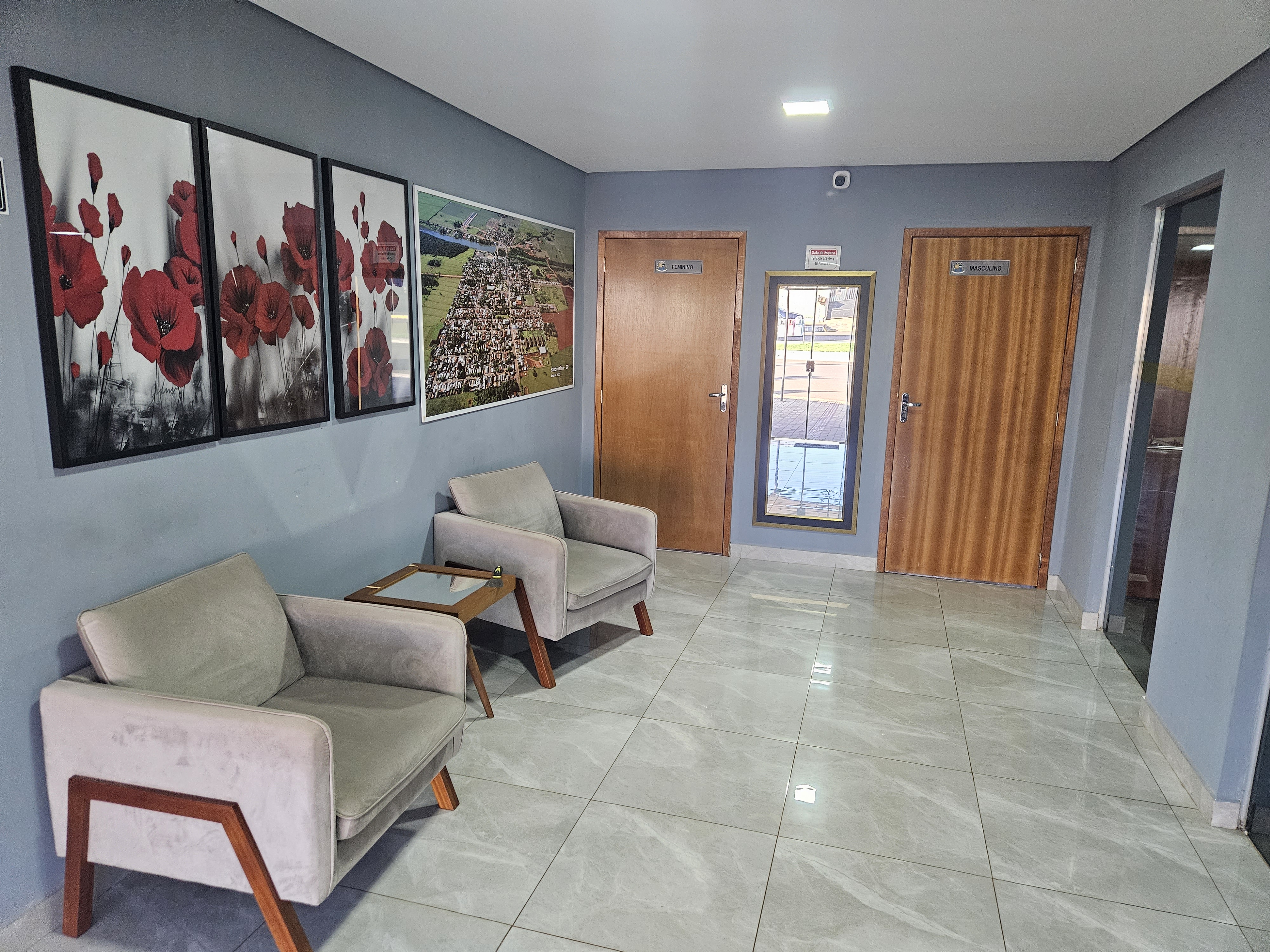 Área de Recepção do Plenário da Câmara Municipal